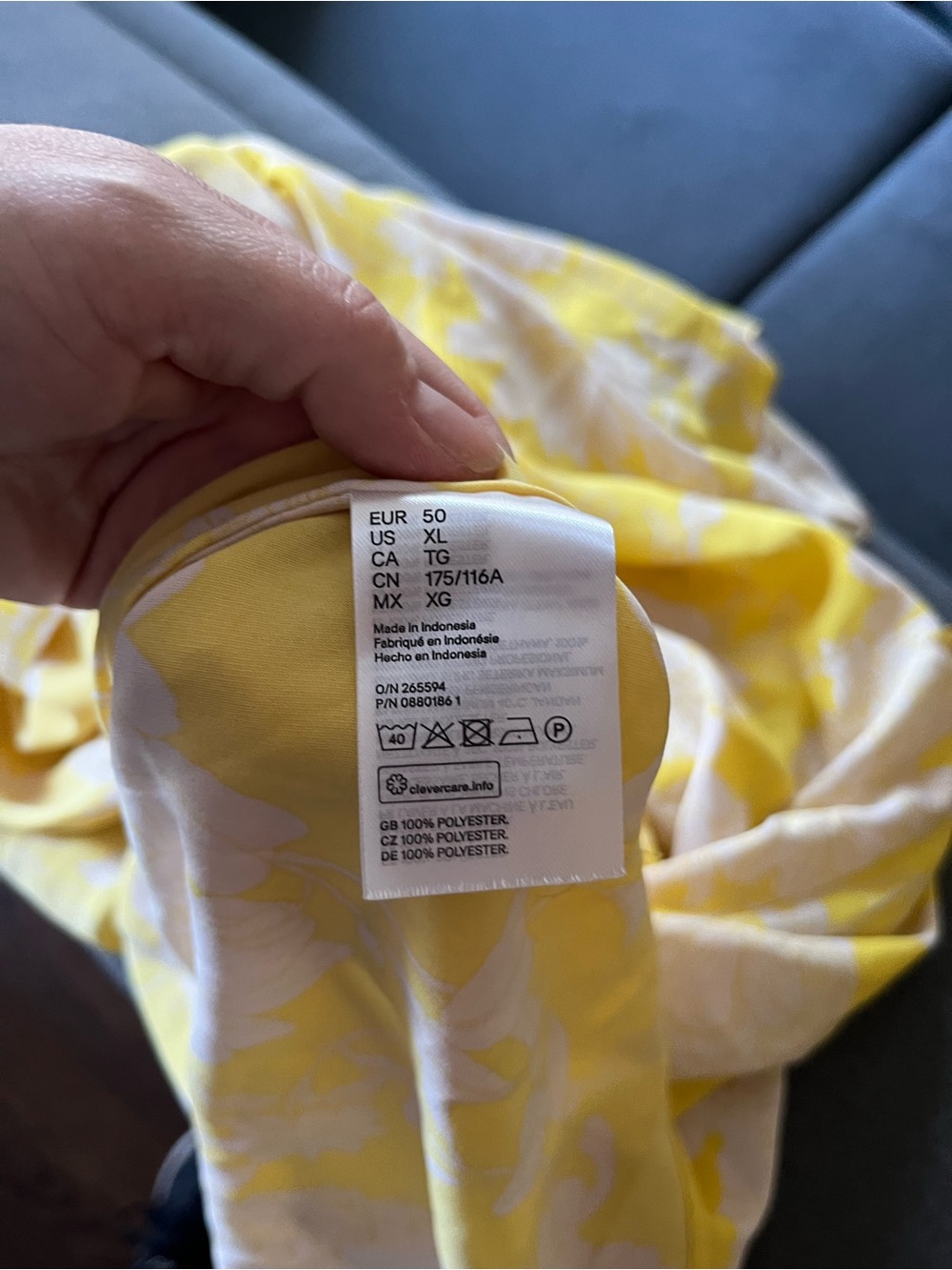 H&M Yellow and White Floral Maxi Dress - Picture 9 of 10